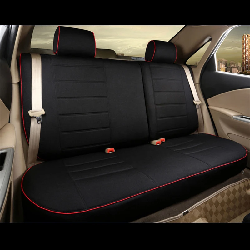 AutoDecorun Linen Cloth Car Cushion Cover for Infiniti qx70 Accessories Seat Covers Set Supports Protectors | Автомобили и