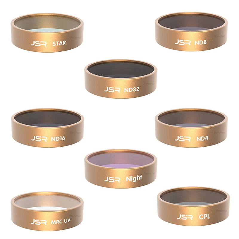 FIMI X8 SE фильтров UV/CPL/ND4/8/16/32 Фильтр звездного неба для детей 3, 4, 5, 8 в 1 комплект объектив для беспилотника Набор фильтров для FIMI X8 SE HD Камера - Цвет: 8 In 1 Set