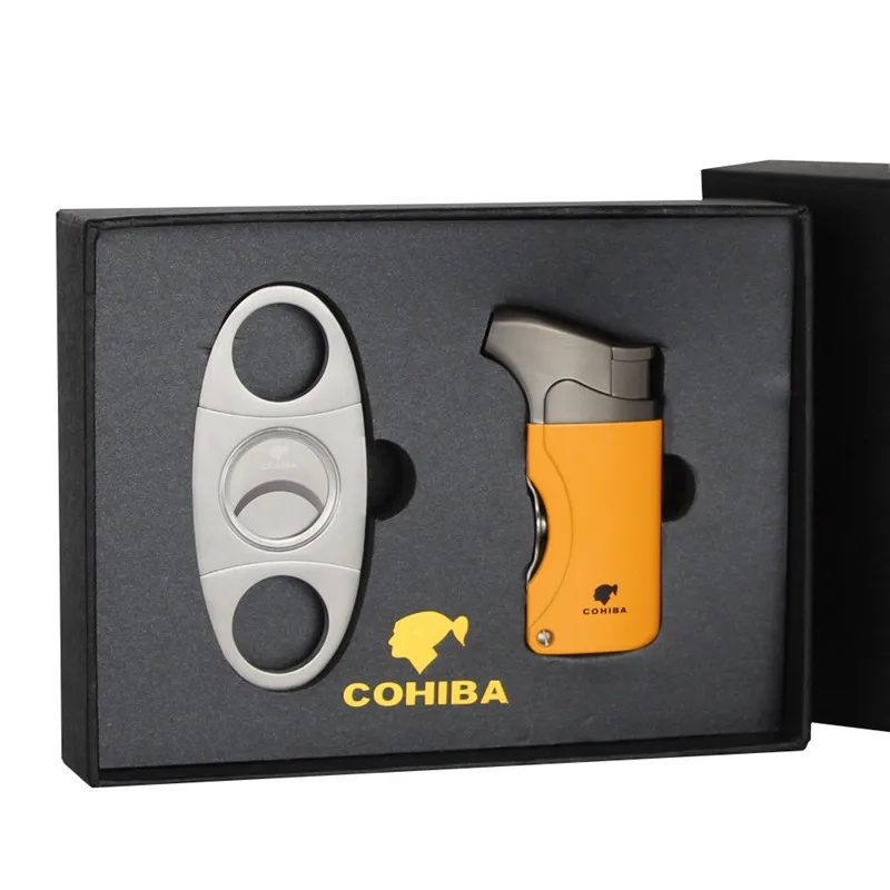Cutter Gift Set Kit Splitter Accessories Set Gas Lighters Sh