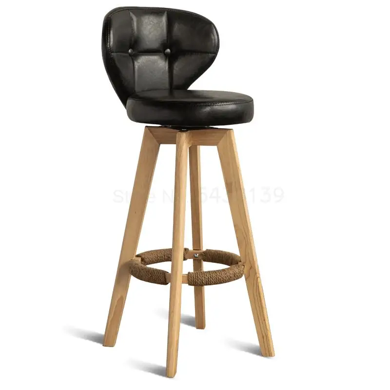 Nordic барный стул простой для дома бара защитная пленка высокого качества задней