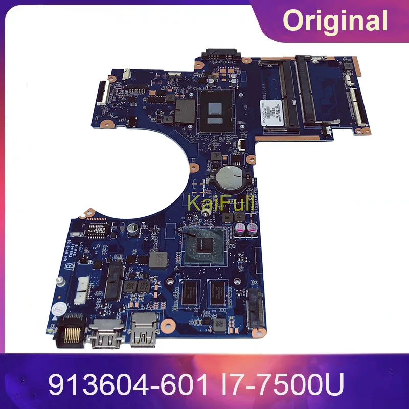 Материнская плата для HP Pavilion 15-AU 913604-601 913604-001 913604-501 DAG34AMB6D0 W/ I7-7500U CPU 940MX 2GB GPU
