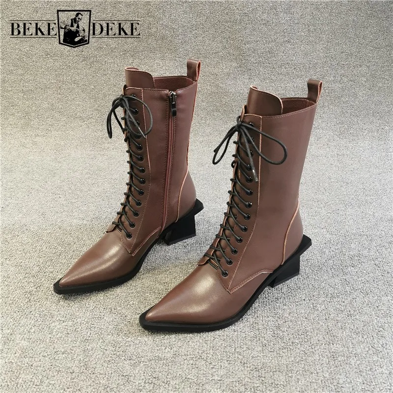 Новинка 2020 года ботильоны с острым носком женская обувь из высококачественной