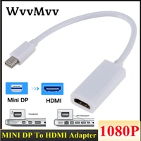 mini displayport to hdmi compatible cable 1080p tv projector projetor dp 1 4 display port converter for apple macbook air pro