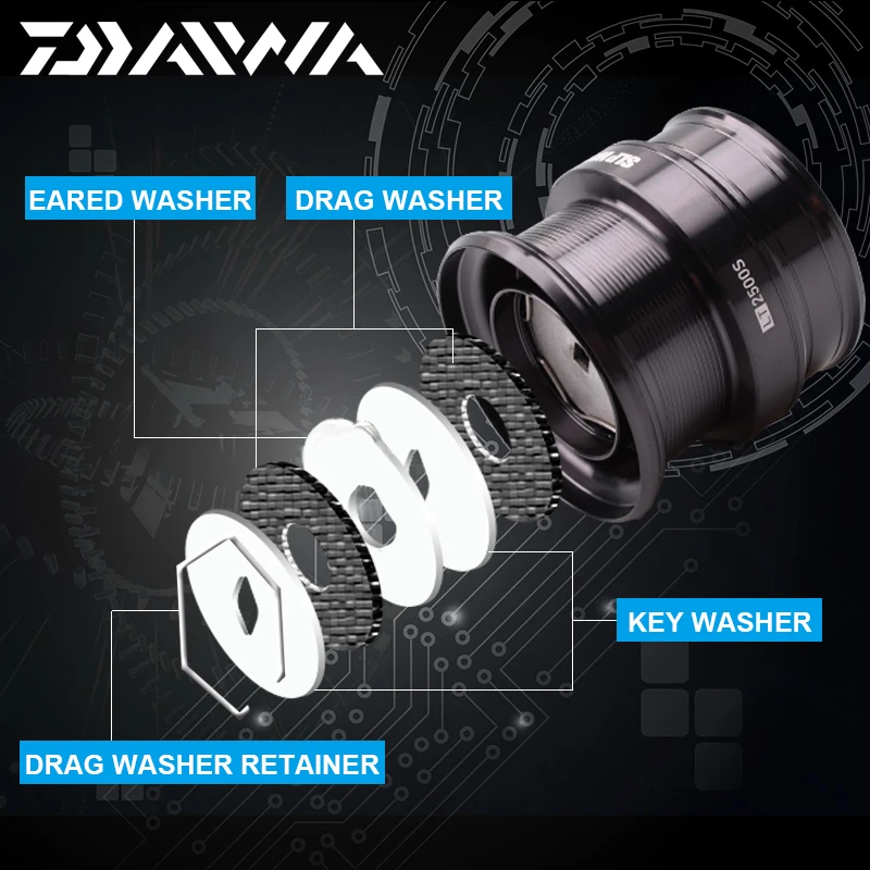Катушка рыболовная DAIWA SLPW LT типа бета 1000s/2000s/2500s/3000s|Рыболовные катушки| |