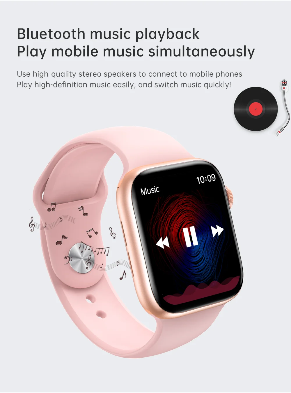 Smart Watch Men Смарт-часы мужские водонепроницаемые с Bluetooth пульсометром и тонометром