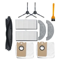 main brush side brush dust bags hepa filter mop cloth parts for xiaomi viomi s9 robot vacuum cleaner accessories