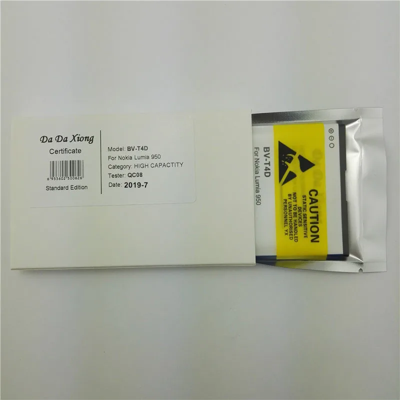 Аккумулятор для телефона 4800 мА · ч BV T4D BVT4D Li Ion Nokia Microsoft Lumia 950 XL CityMan 940 RM 1118 BVT4D|battery