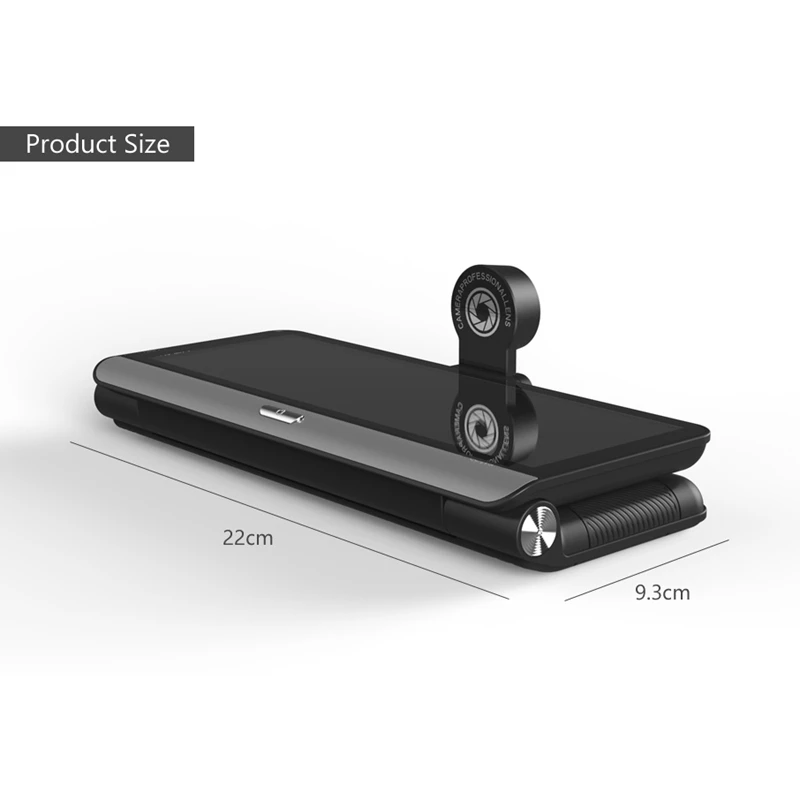 8 дюймов Android автомобильный видеорегистратор 4G WiFi ADAS GPS Navig двойной объектив 1080P DVR