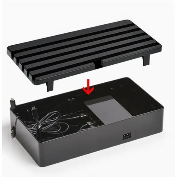 Универсальная зарядная док-станция на 6 USB-портов (большая) для быстрой зарядки