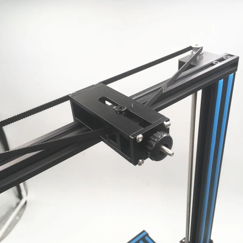 1 компл. Алюминиевый сплав Ender 3 CR-10/10 s двойной z-осевой синхронизатор ремня для обновления Creality двойной Z осевой натяжитель ремня