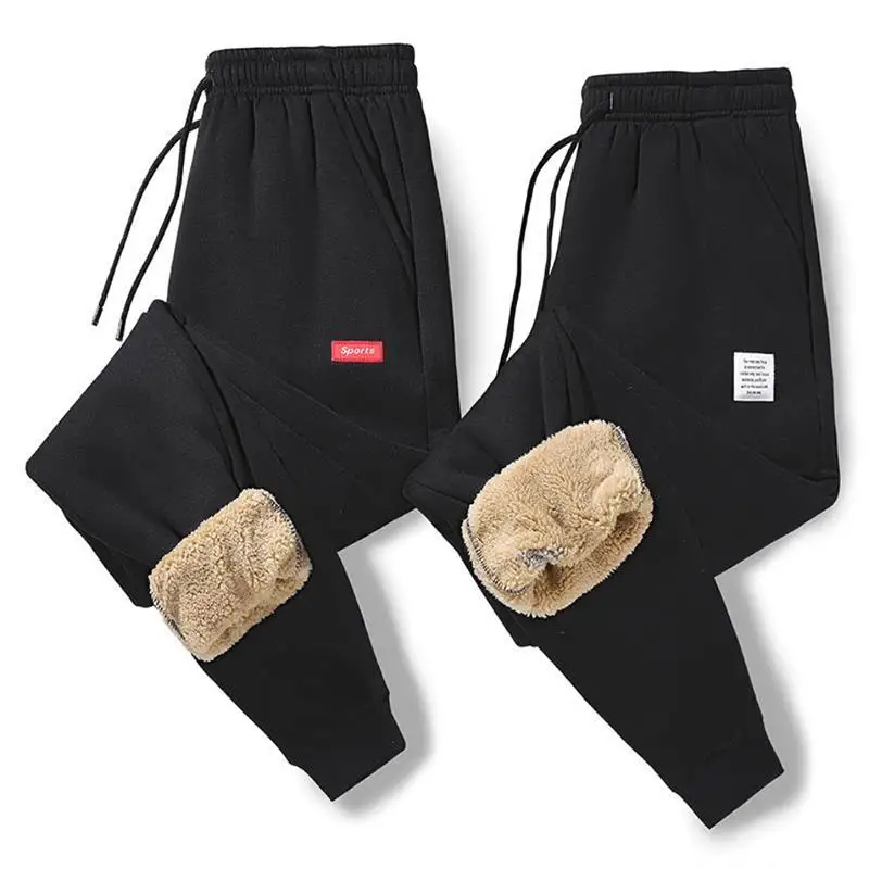 

Осенние спортивные брюки, женские бархатные теплые повседневные джоггеры, женские брюки, зимние кашемировые брюки, женские шаровары из ягн...