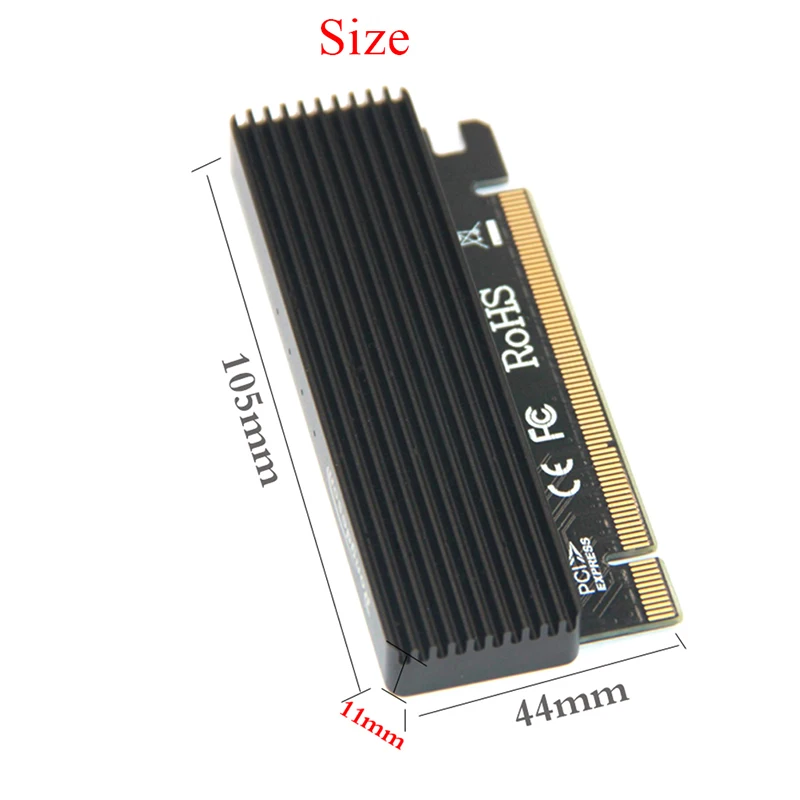 M.2 Накопитель SSD с протоколом NVME адаптер M2 к PCI Express 3,0X16 карта контроллера M интерфейс ключа поддержка PCI Express 3,0x4