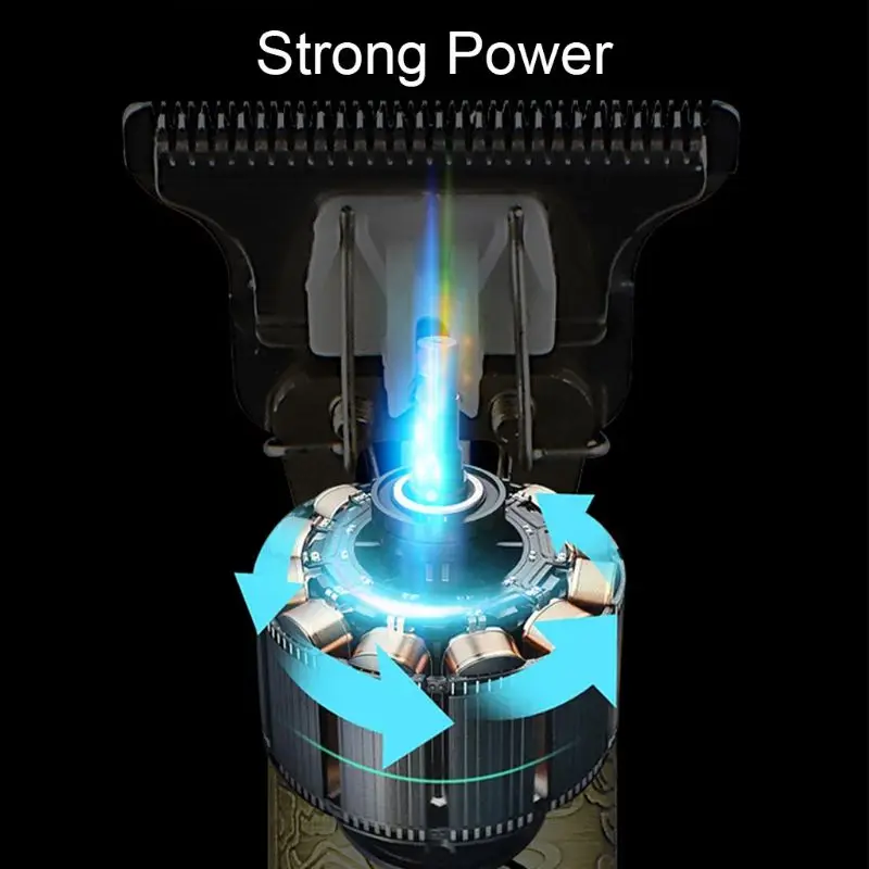 

Professional Hair Clippers Men T-Blade Beard Trimmer Barber Grooming Kit Cordless Haircut Machine Wholesales