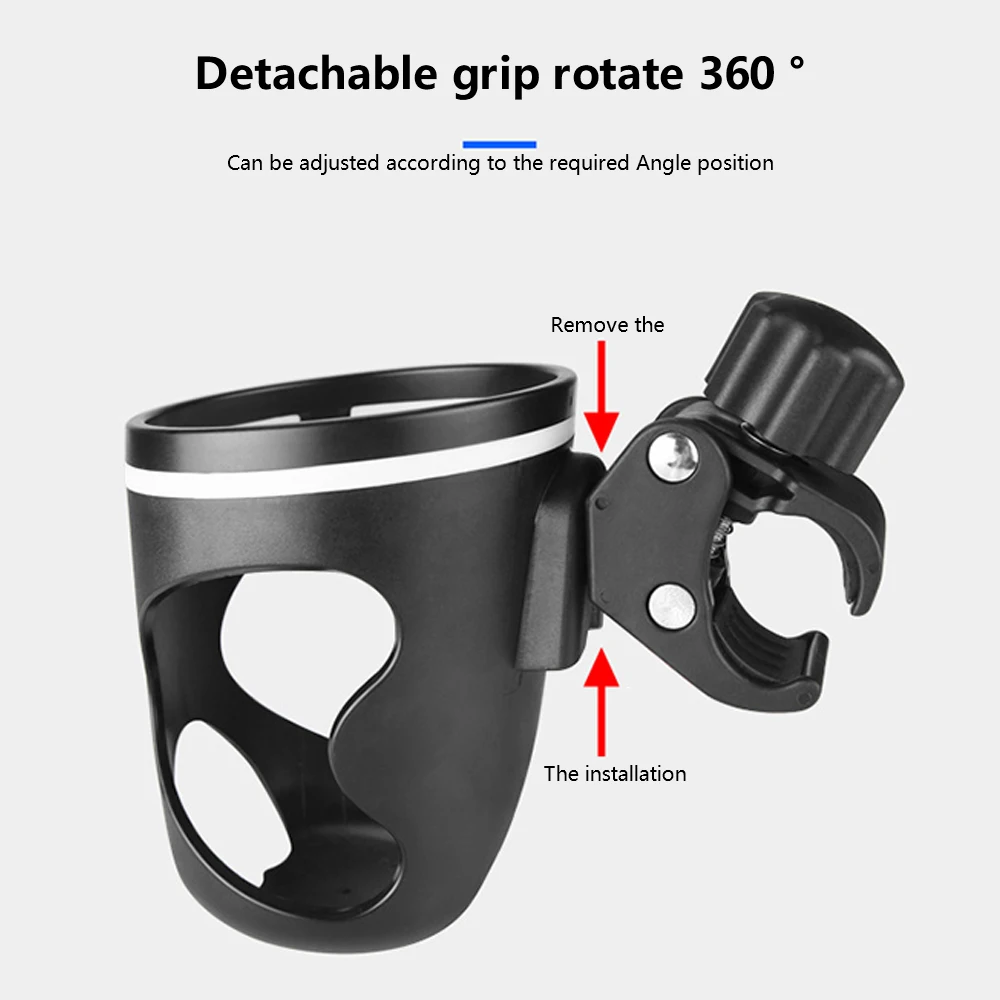 

Baby Stroller Accessories Cup Holder Children Tricycle Bicycle Cart Bottle Rack Milk Water Pushchair Carriage Buggy Accessories