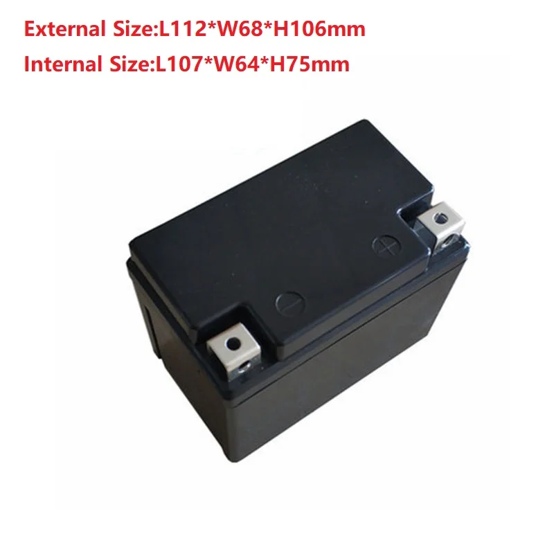Корпус для аккумуляторной батареи пластиковый корпус чехол запуска мотоцикла 12