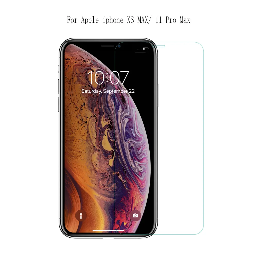 Для iPhone 11 Pro Max стекло Nillkin Amazing H + взрывозащищенное Закаленное для защиты экрана XS