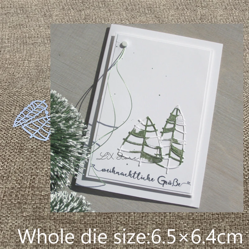 Металлические высекальные штампы XLDesign 2 шт. украшение в виде листьев для