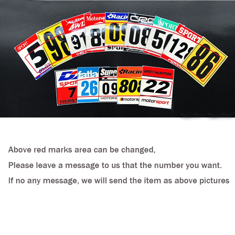 Универсальная виниловая наклейка с надписью на боковой части автомобиля для