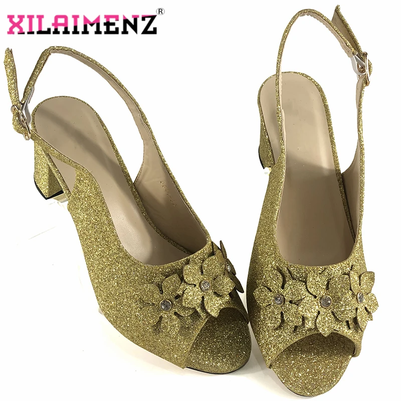 Новейший дизайн итальянские туфли лодочки на низком каблуке цвет королевский