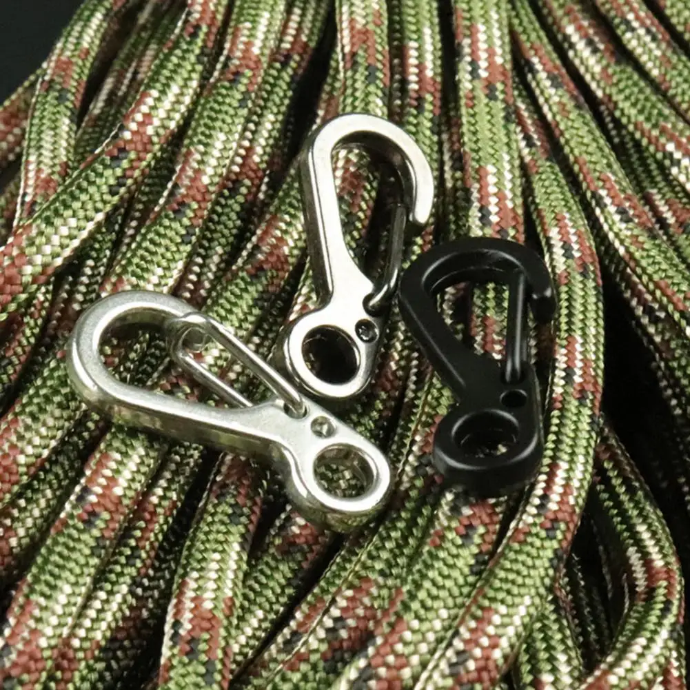 10 шт. пряжки прочный многофункциональный брелок для ключей из алюминиевого