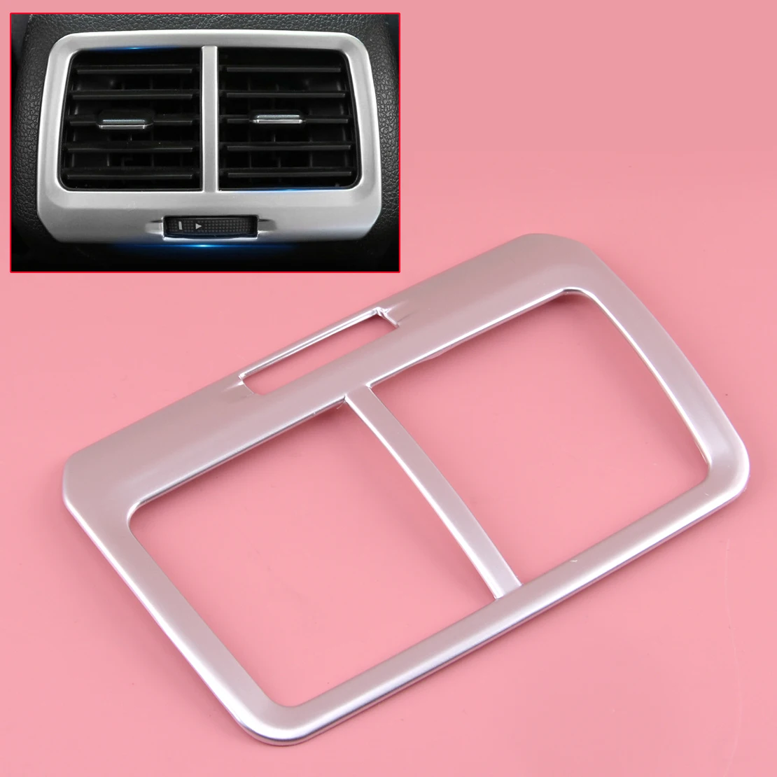 Серебристый Автомобильный задний подлокотник CITALL Крышка вентиляционного