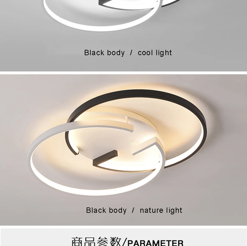 Chandelierrec AC90-260V потолочные люстры светильники Современные светодиодные люстры Гостиная Спальня низкие потолки канделябро