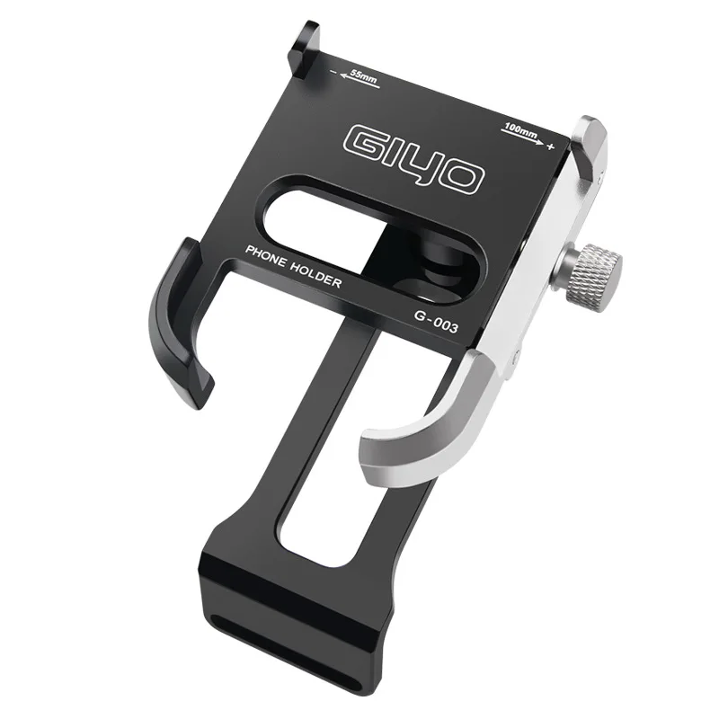 

GIYO G-003 Aluminum Mountain Bike Phone Holder Road Bicycle Adjustable Cellphone Mount Stand Brakcet