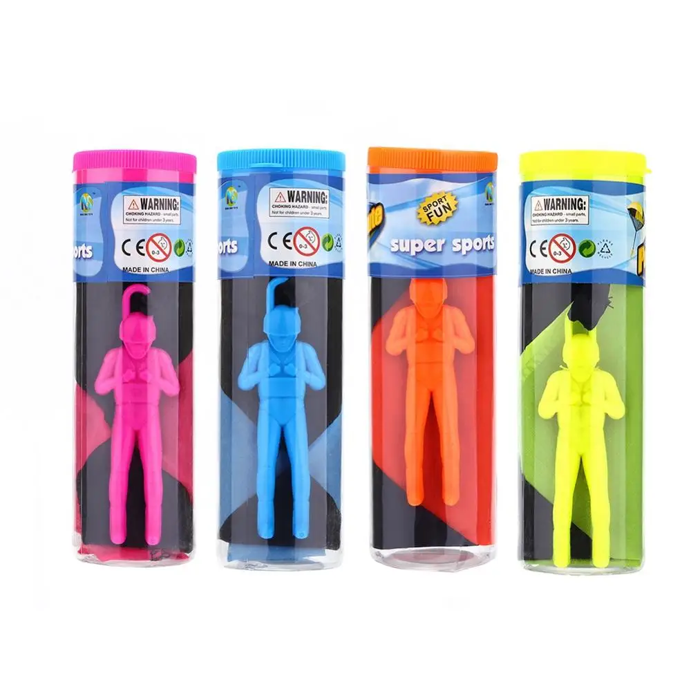 Ручные метания мини игры солдат игрушечные парашюты для детей на открытом