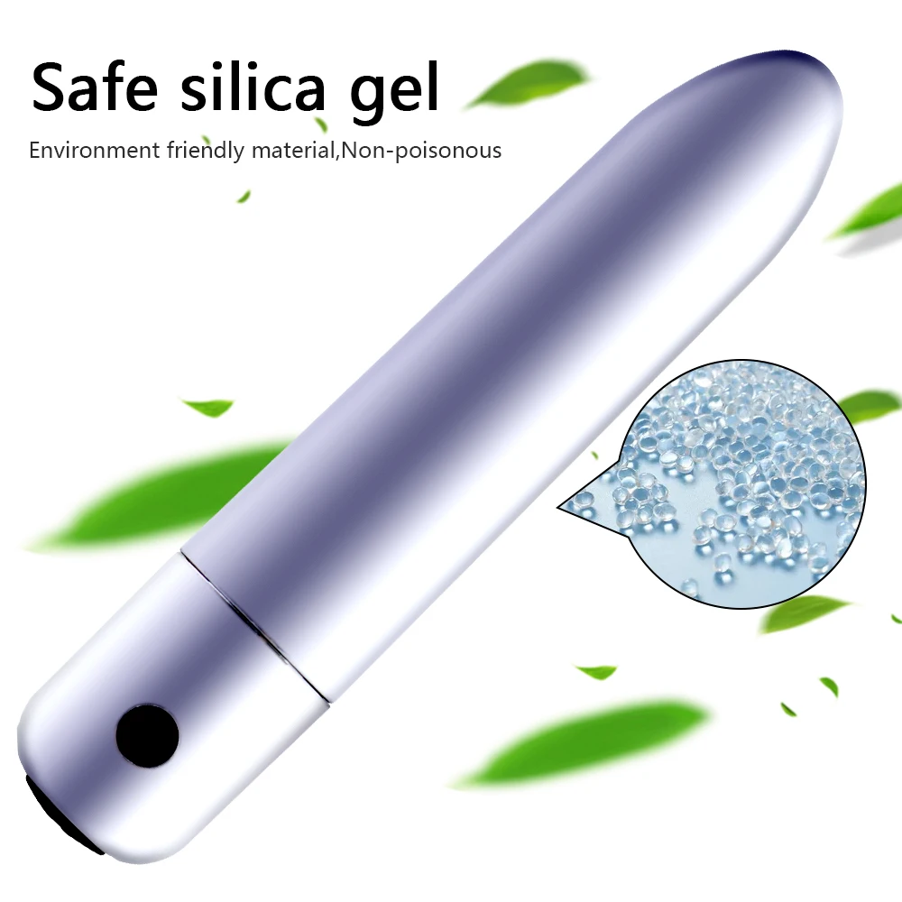 Улучшенный Мощный вибратор-пуля с зарядкой от Mini USB Женский Стимулятор клитора