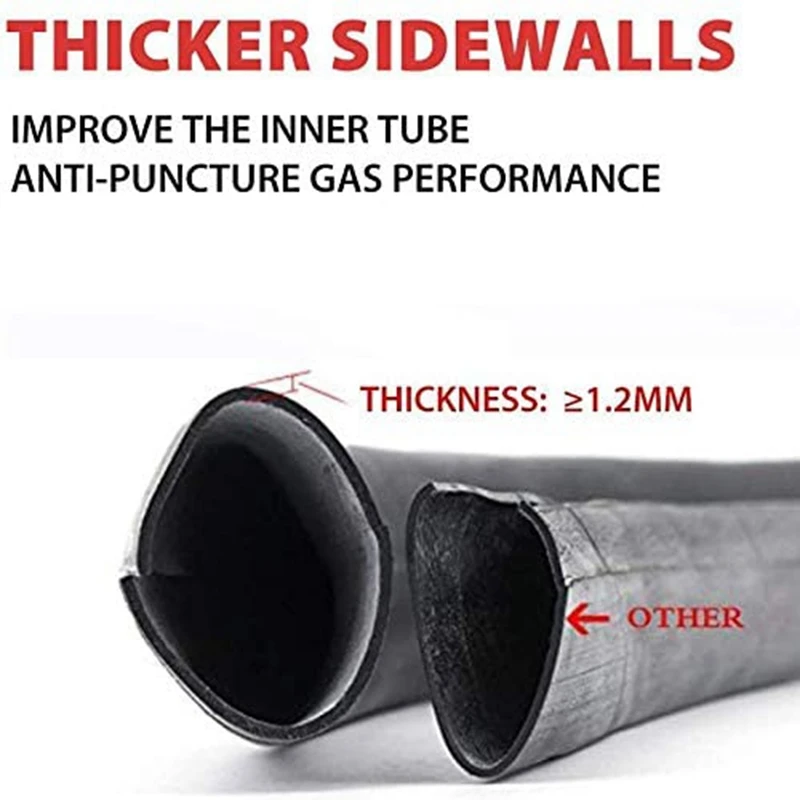 

2PCS 3.50/4.10 - 4 Inch Replacement Inner Tube for 47Cc 49Cc Mini Quad Dirt Bike ATV Etc ATV Accessories