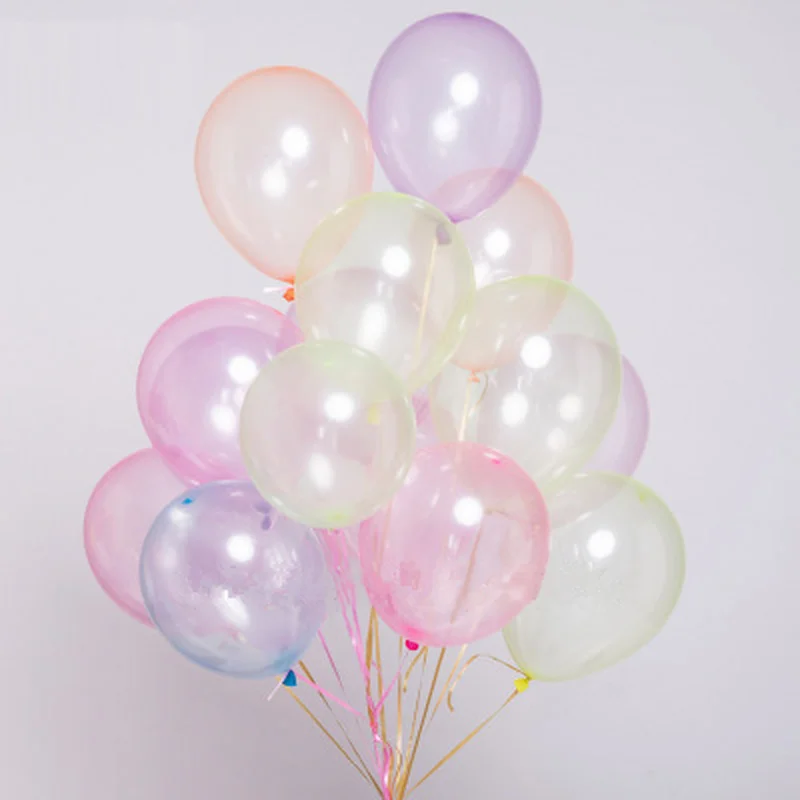 

Colorful Crystal Latex Balloons Kids Adults Birthday Gifts Decoration Helium Air Ball Wedding Ballons Baby Shower Party Supplies