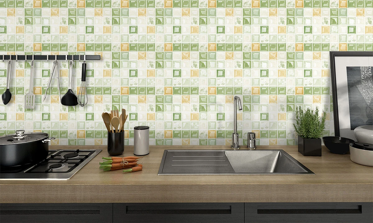 Cocotik Peel-N-Stick 3D кухня Backsplash стены плитка винил стикер стены, 1" x 10"(упаковка из 10