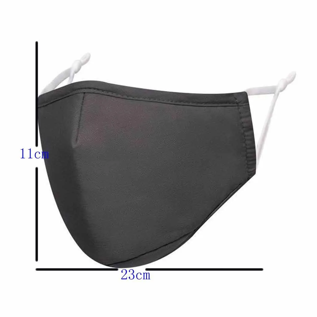 

11pcs Health Cycling Cotton Washable Reusable Face Mouth Mask Anti-dust Safety Fashion Women Men Mouth Masks Mascarillas