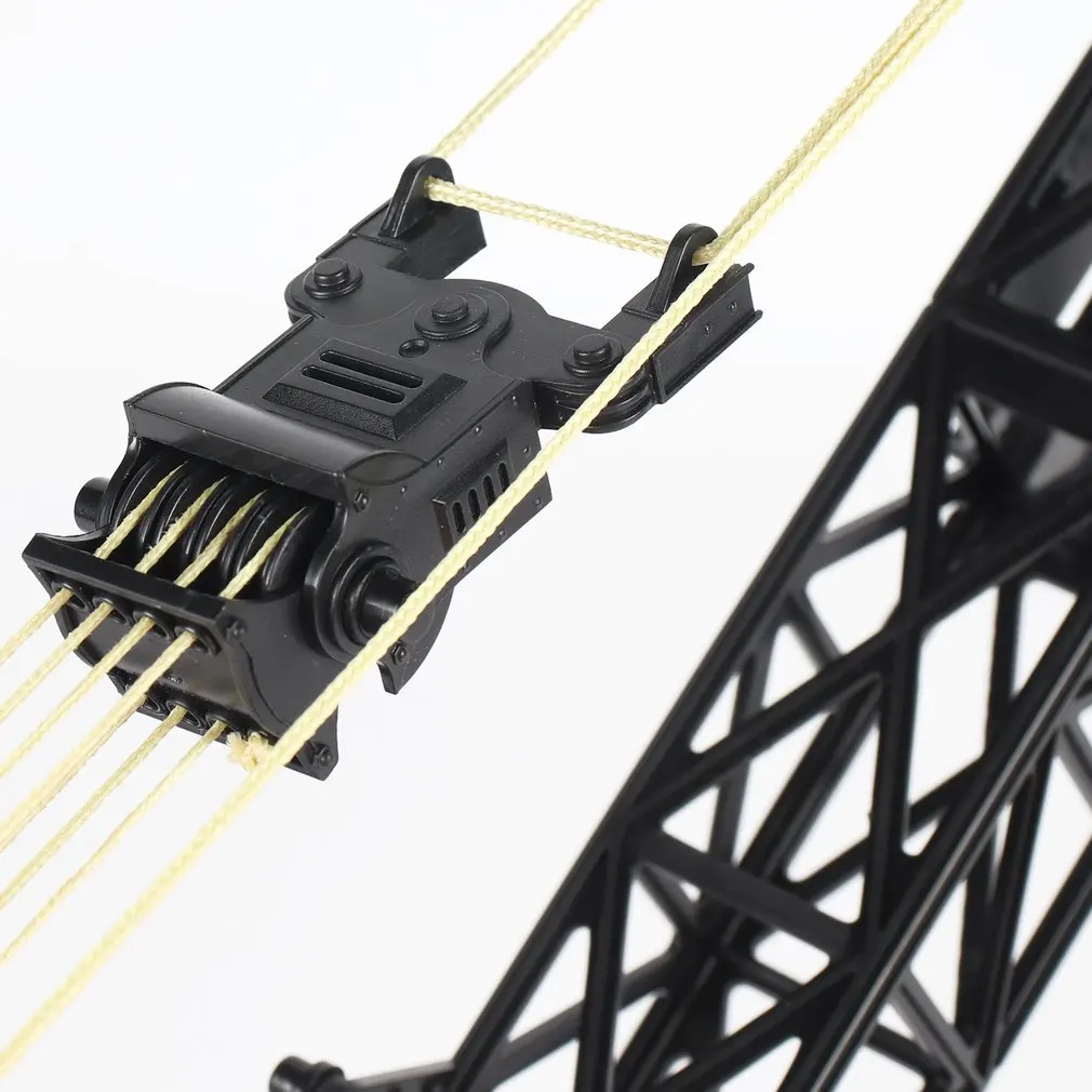 HUINA 1572 15ch RC сплав кран 1/14 2 4 ГГц инженерный подвижный латтированный крюк стрелы
