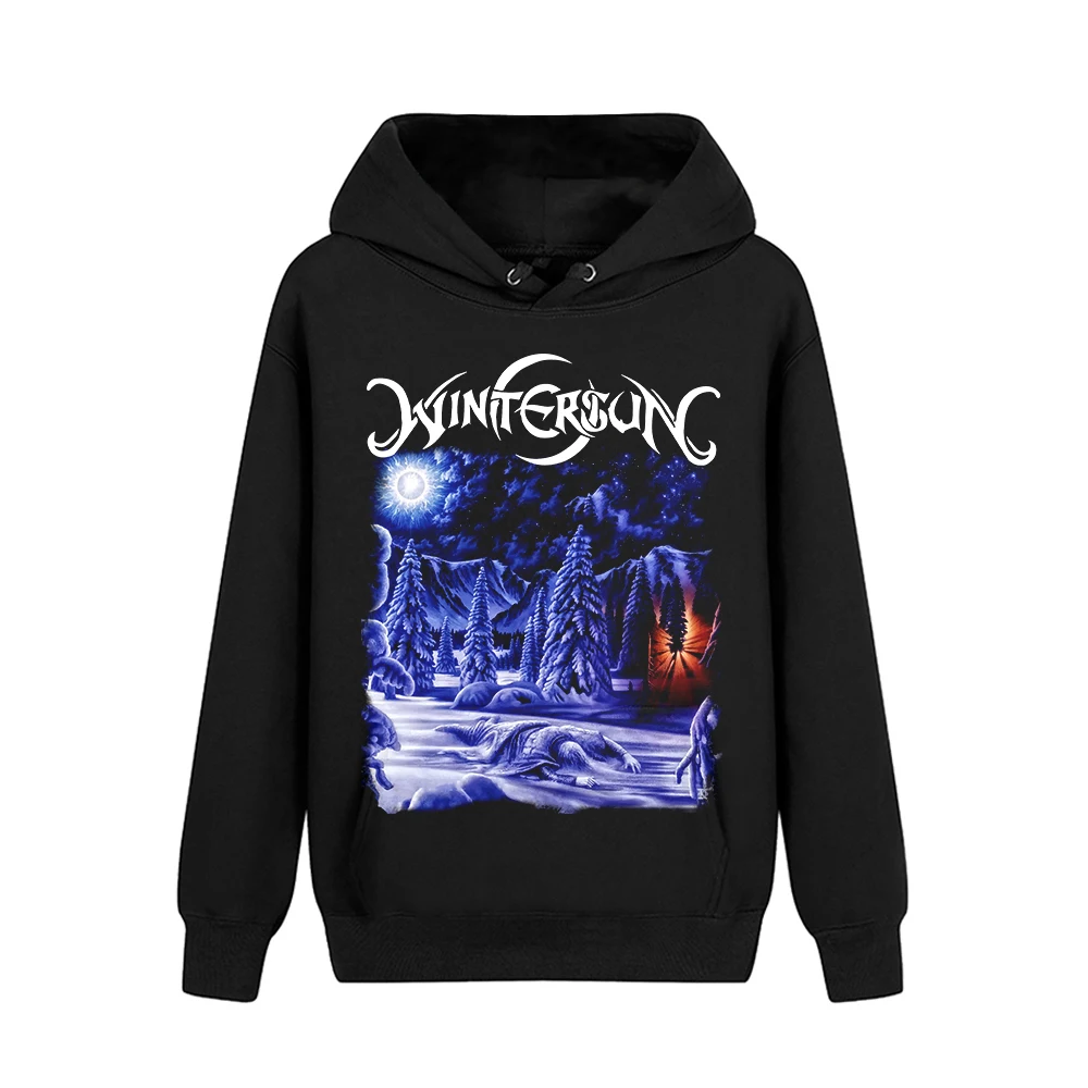 

2 designs Finnish Band Wintersun pollover Sweatshirt Rock Rocker Nice Soft Warm heavy folk metal hoodies sudadera Punk fleece