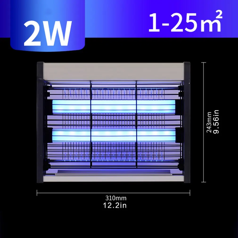 

Electric Fly Insect Bug Pest Mosquito Killer Zapper Catcher Trap UV LED Lamp Electric shock mosquito killer lamp