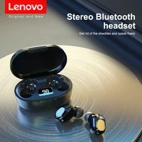 new lenovo xt91 tws true wireless earphones bluetooth 5 0 earbuds with mic noise reduction ai control gaming headset stereo bass