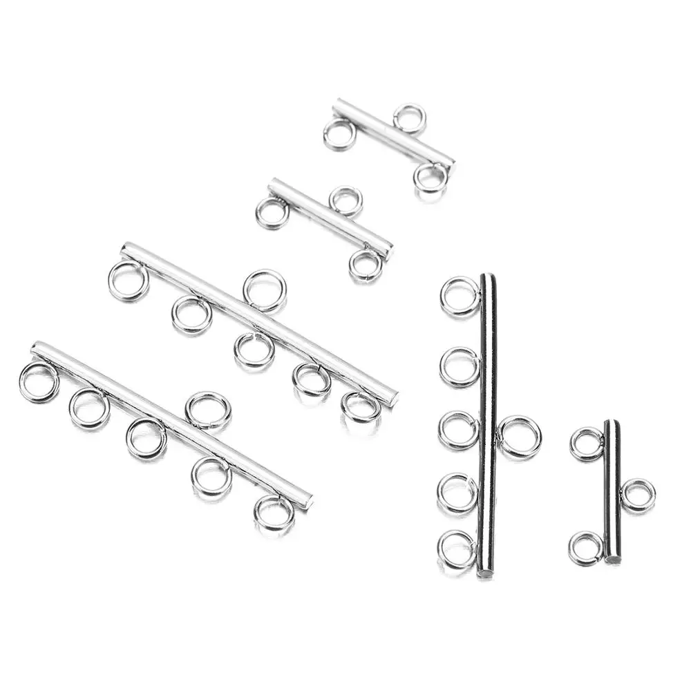 10/20Pcs High Quality Stainless Steel OT Clasps Buckle Connectors Lobster For Necklace Bracelet Chain Jewelry Making | Украшения и