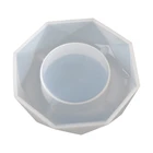 Сделай сам с украшением в виде кристаллов эпоксидная смола, форма круглые и квадратныеромбмногоугольник пепельница силиконовые формы 87HB