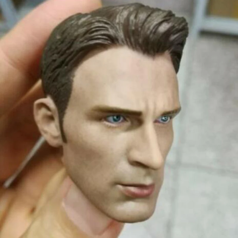 

Скульптура в масштабе 1/6 с головой Криса Эванса, подходит для 12-дюймовой мужской подвижной игрушечной скульптуры без шеи.