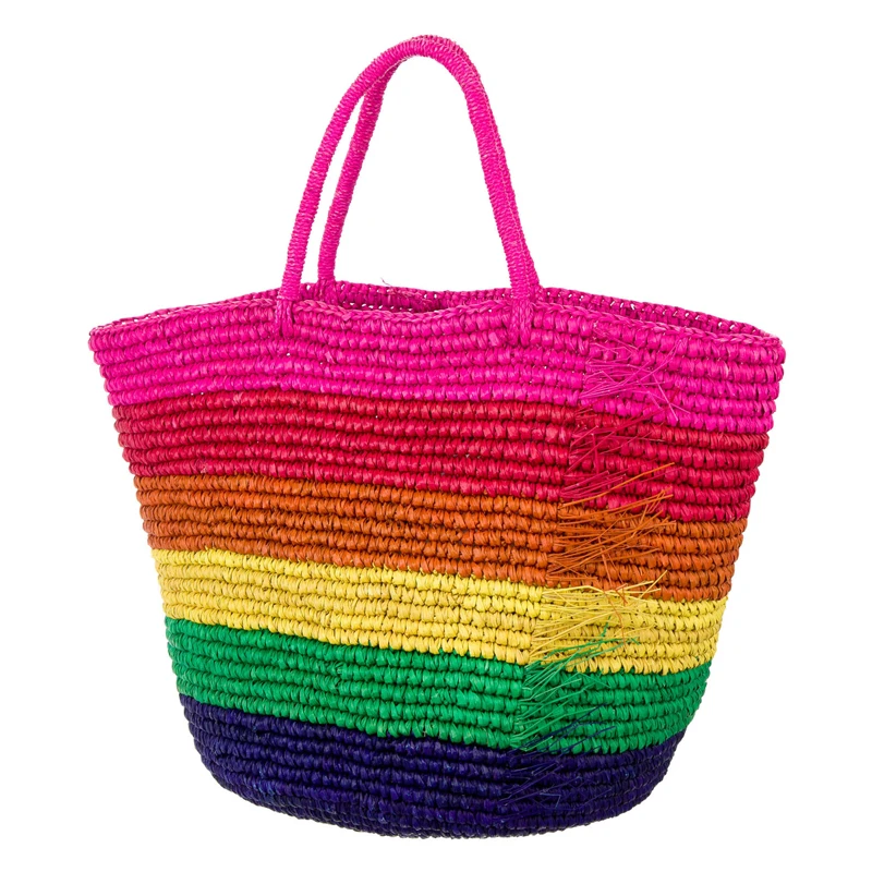 Новый пляжный любимый Европейский Американский стиль Радужная контрастная