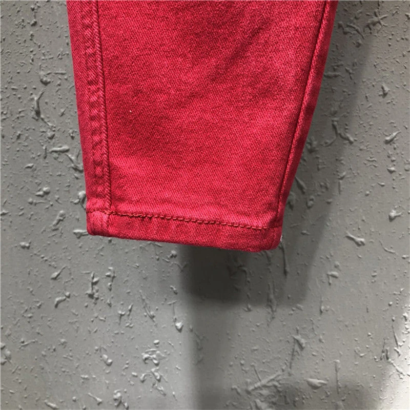 Женские свободные джинсы до щиколотки повседневные белые хлопковые