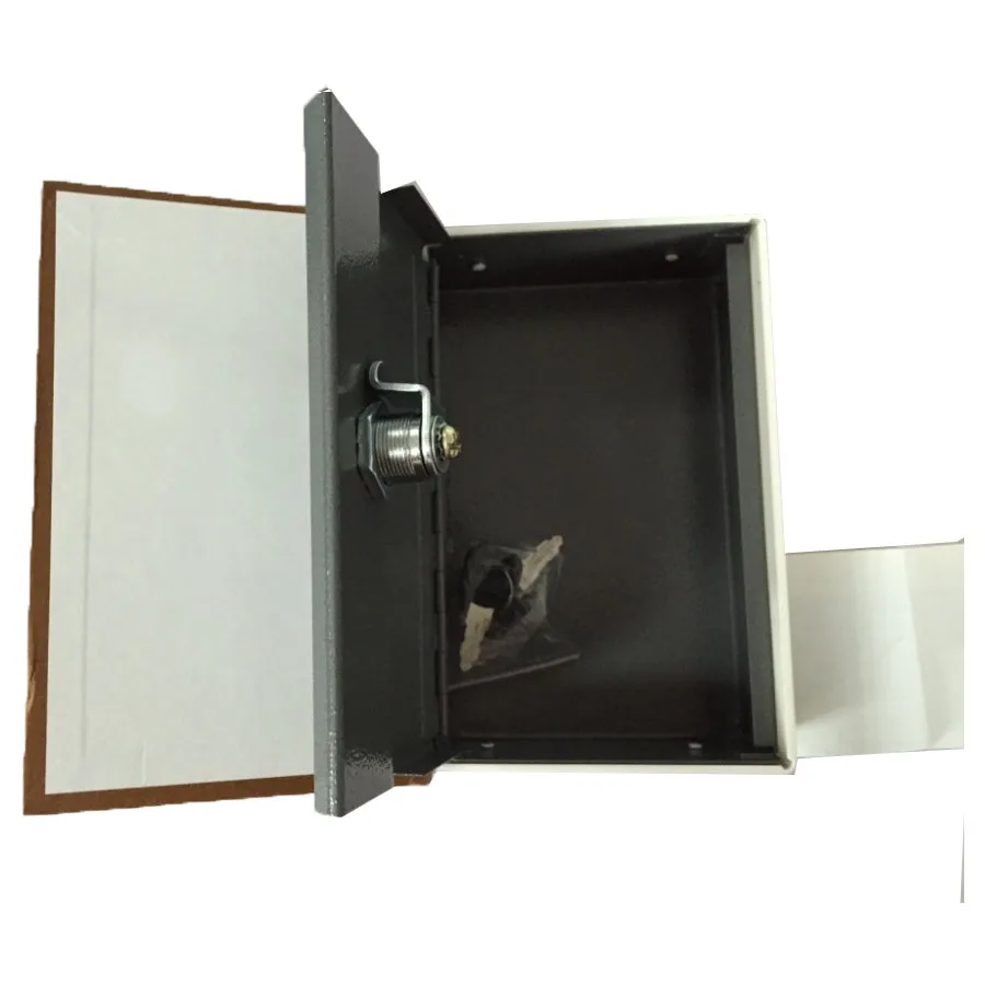 Small Book safe with key lock 100% steel made hidden Stash box food grade smell proof bags | Спорт и развлечения
