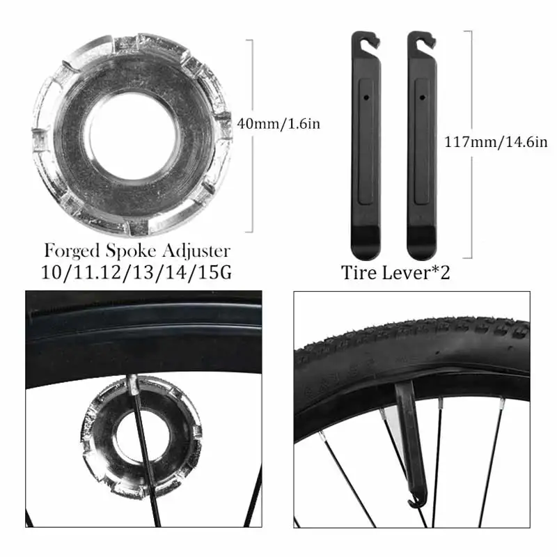 Набор инструментов для ремонта велосипеда капсулы Box Многофункциональный