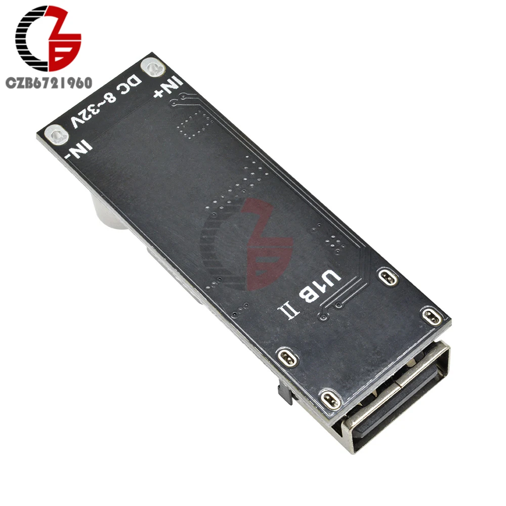 Автомобильное зарядное устройство USB зарядная плата быстрое понижающее с