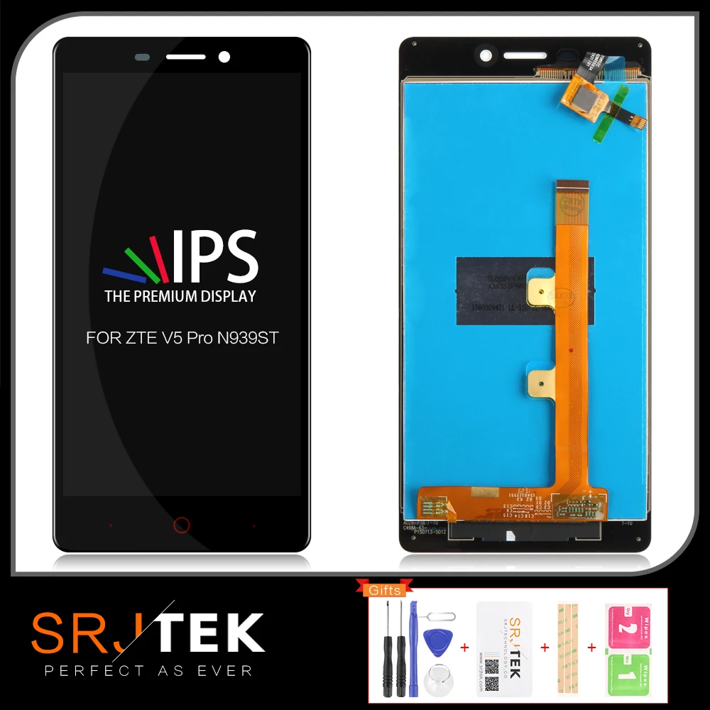 SRJTEK 5 ''для ZTE V5 Pro N939St ЖК матрица кодирующий преобразователь сенсорного экрана