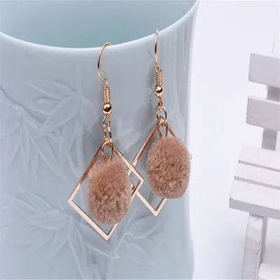 Простые серьги-капли для волос 2020 дикие красные длинные подвески серьги подарок |