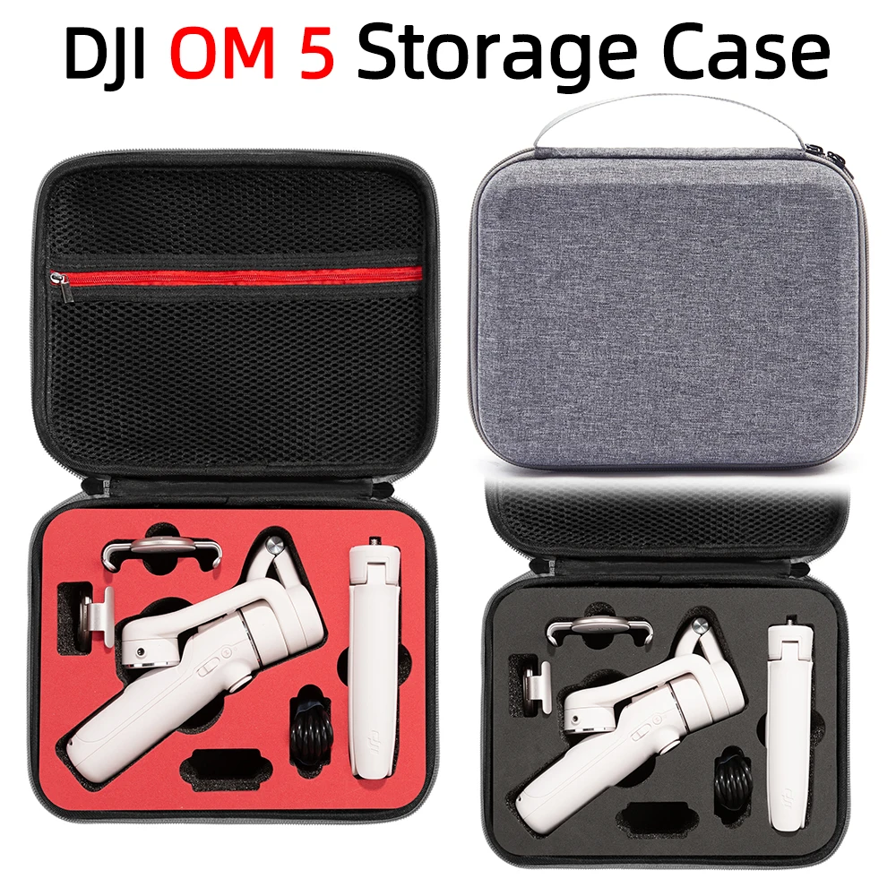 

Storage Bags For DJI OM 5 Black Durable Carrying Case For DJI OM5/Osmo Mobile 5 Handheld Gimbal Accessories Simple Portable Bag