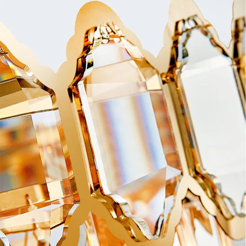 

Modern crystal chandelier living room atmosphere crystal lamp bedroom restaurant villa home lamp luxury personality lamp