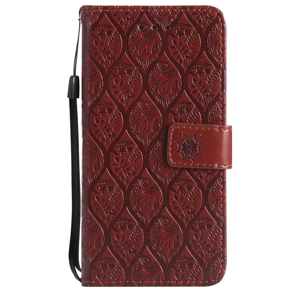 Brown Милый простой чехол из ротанга для apple iphone 11 Pro Max X XR XS 8 7 6 6S Plus флип Fundas слот для карт кошелек сумка для мобильного телефона P27F - Цвет: Brown